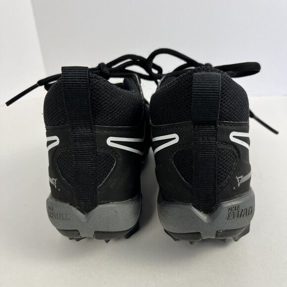 Nike Football Cleats Alpha Menace 3 Shark Youth Kids Size 11C Black - Picture 7 of 9